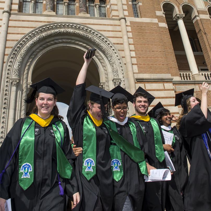 Graduating students